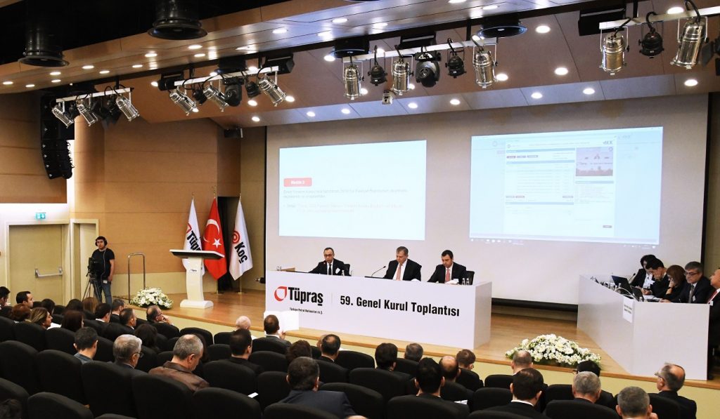 Koç: “Tüpraş’ın 2018 yılı cirosu 88,6 milyar TL’ye ulaştı”